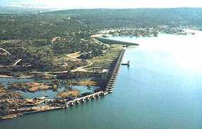 Buchanan Dam and Lake Buchanan