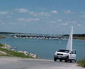 Canyon Lake boat ramp